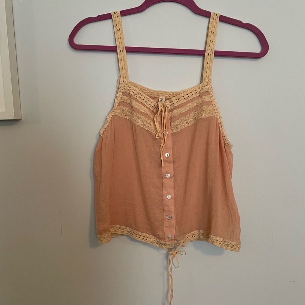 Spell Prairie cami. Peach. Size small.